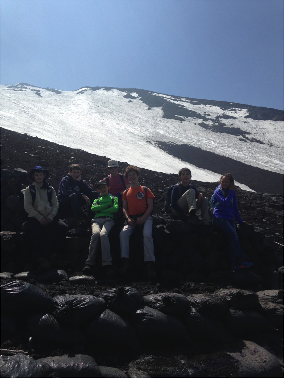 The group of 7 that reached 10,275 ft!